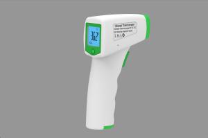 Plastic LCD Medical Forehead Thermometer 15cm Laser