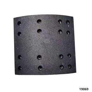 China Truck Spare Parts Brake Lining Non Asbestos For DAF WVA 19069 wholesale