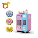 700W-2500W Robot Cotton Candy Vending Machine 350Kg Wireless Remote