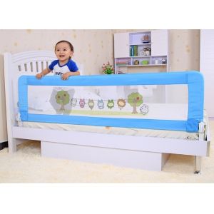 Blue Adjustable Baby Bed Rails