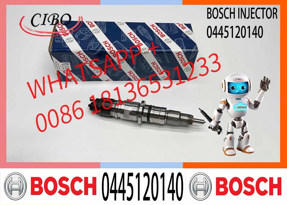High Performance Fuel Injector 0445120133 Common Rail Injector 0445120133 for Cummins