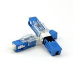 Single Mode Fiber Connectors , ESC250D Sc Upc Field Assembly Optical Connector