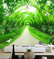 Red Soft Touch Wallpaper 100m Roll Fire Proof Wallpaper For Kitchen