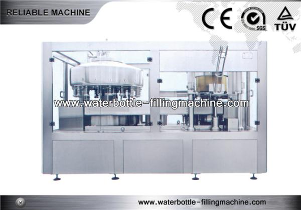 Aluminum Can Beverage Filling Machine 2 In 1 Monoblock Bottle Sealing Machine