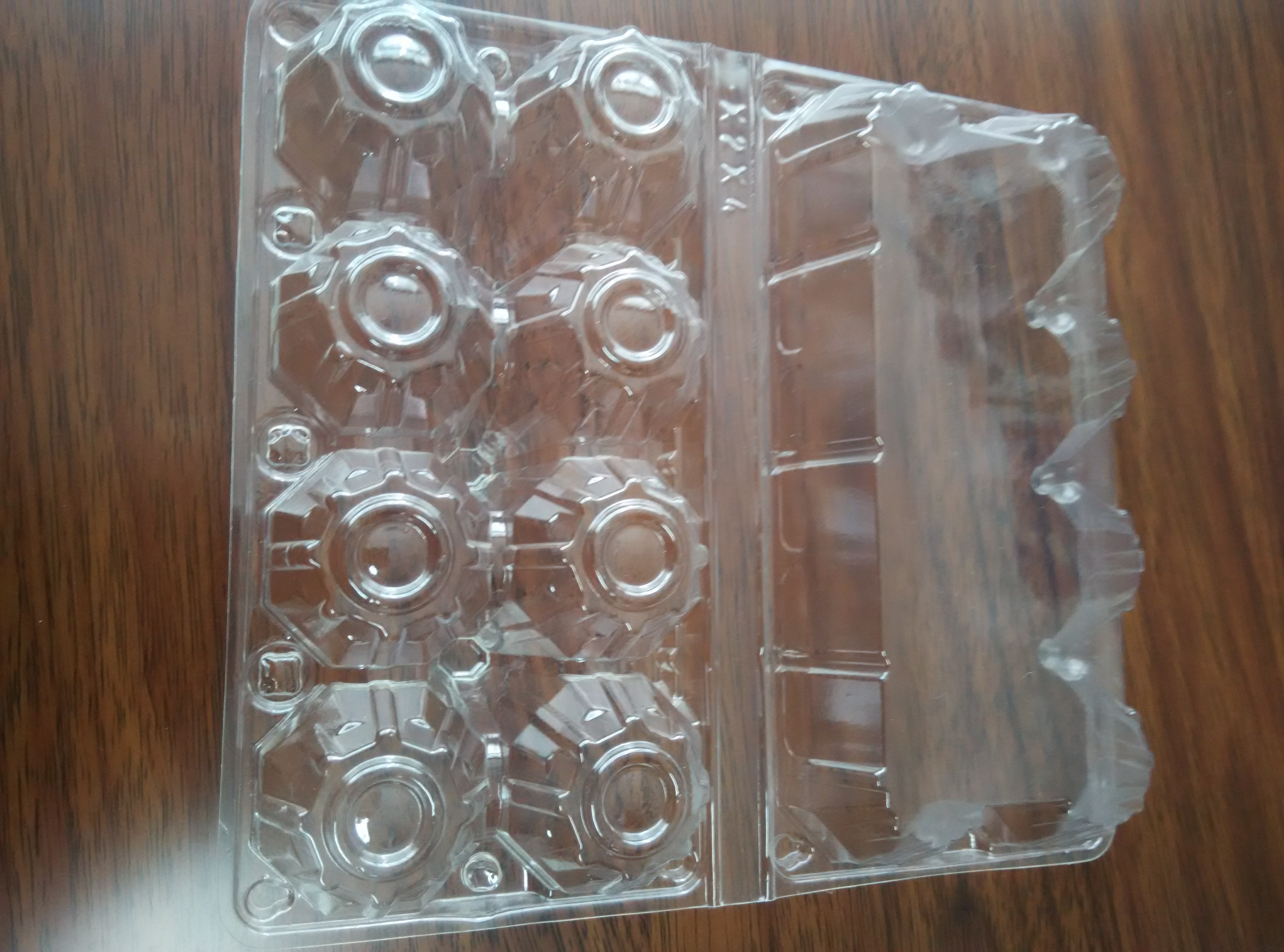factory direct supply egg trays 2 holes/PVC/PET/blister products