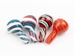 Bong Slide Bowl Piece 4 Style 14mm 18mm Glass Bowl Male Joint Handle