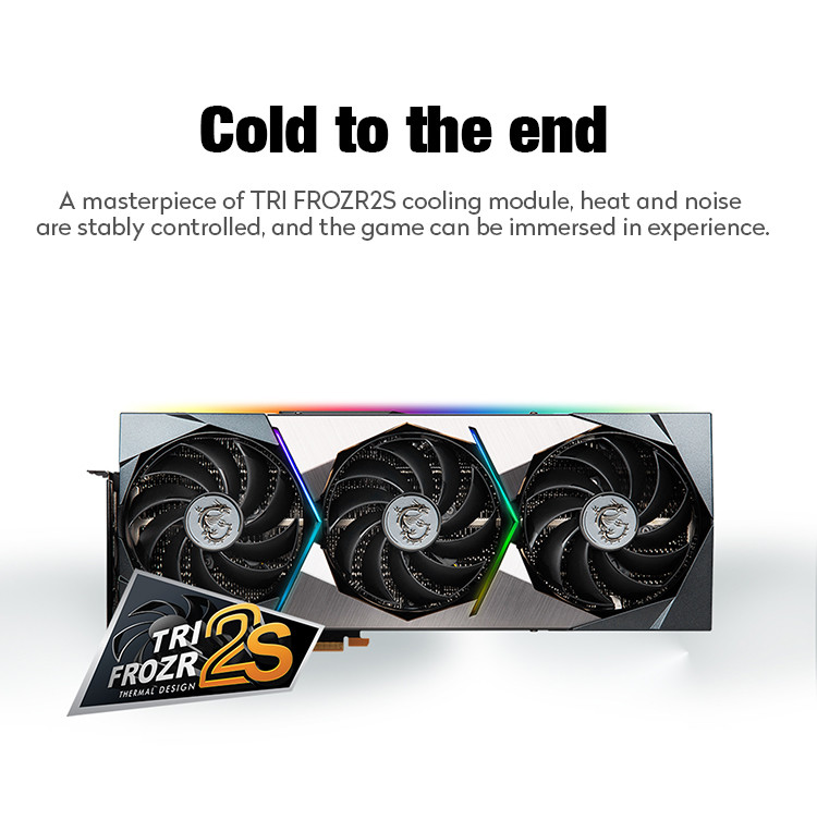 RoHS Computer Graphics CardGeForce RTX 3090 Ti SUPRIM X 24G Smart Learning