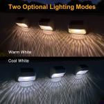 Outdoor Solar Pathway Lights Monocrystalline Silicon 10LM Super Bright