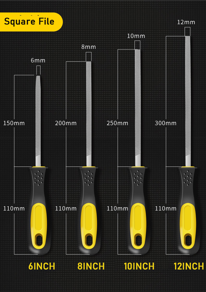 Machinist&prime; S Tool Heavy Duty Triangular Files