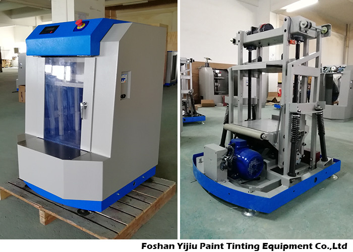 Max Load 30kg Automatic Clamping Paint Shaker Auto Paint Color Mixing Machine