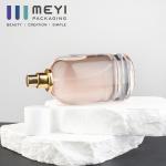 Perfume 100ml Frosted Glass Spray Bottle Jar Gold Silver