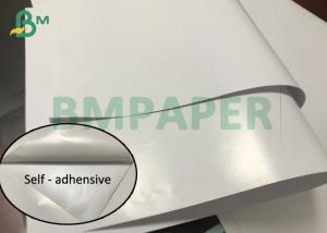 China Jumbo Rolls 80gsm Mirror Gloss Coated Self - Adhesive Sticker Paper for price labels wholesale
