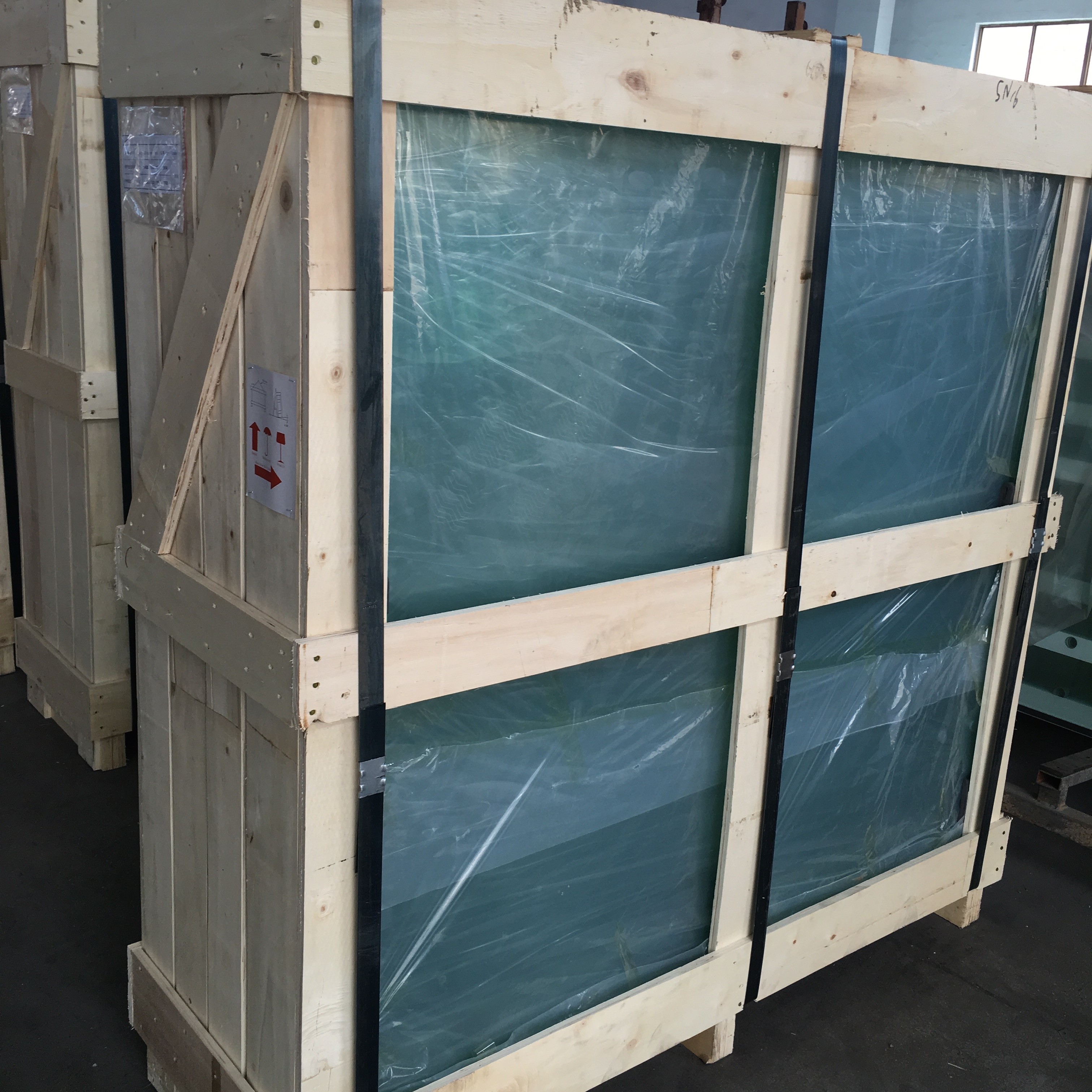 Rectangle Clear Tempered Safety Glass 8mm , Heat Treated Glass Partition