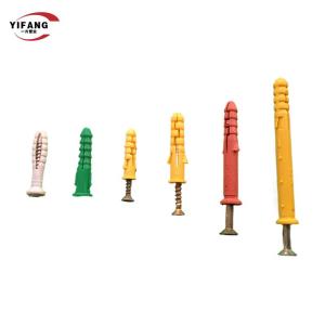 China High Bearing Capacity Plastic Expansion Anchor Plastic Wall Inserts For Screws wholesale
