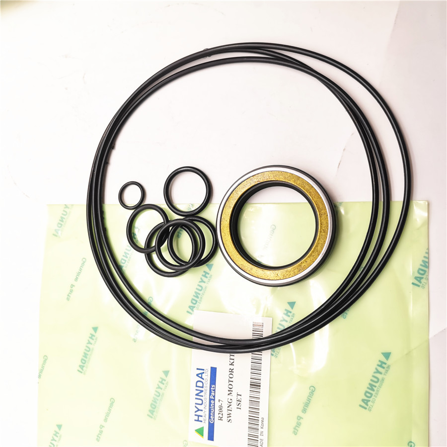 Hyundai Hydraulic Motor Seal Kit For R200-7 Excavator Swing Motor