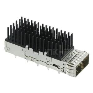 China 2170704-9 QSFP28 Cage with Heat Sink 28 Gb/s wholesale