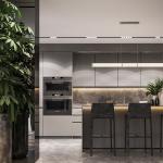 Modern Home Bar E0E1 Marble Top Kitchen Cabinets Marble Kitchen Units