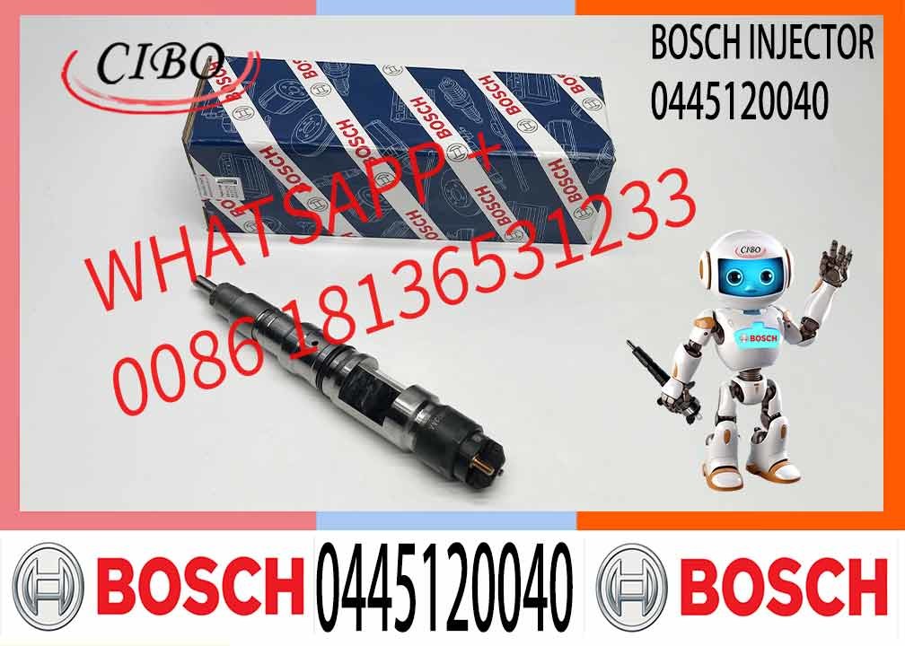High Quality Common Rail Diesel Fuel Injector 0445120040 0 445 20 040