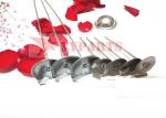 12 Gauge 316 Stainless Steel Insulation Lacing Anchors For Removable Blanket