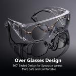 SAFEYEAR SG035 Safety Glasses Goggles Anti Scratch Anti Fog Medical Safety