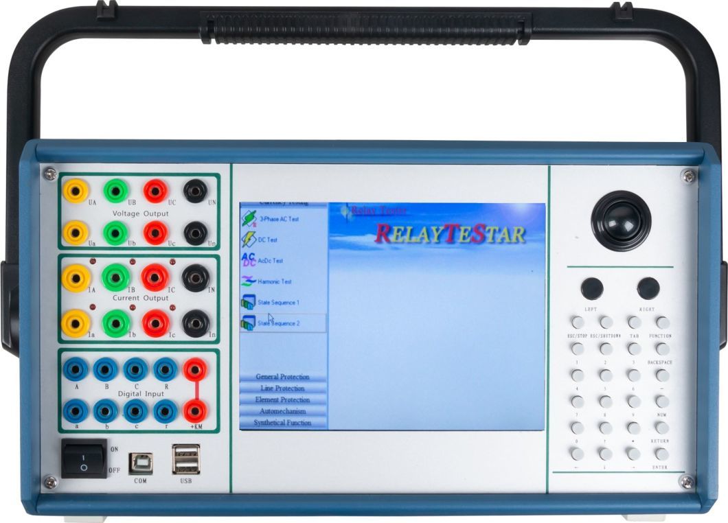 Xhjb666 China Factory Supplier High Accuracy 6 Phase Protection Relay Tester Set