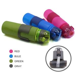 China Private Label 500ML Collapsible Silicone Water Bottle wholesale