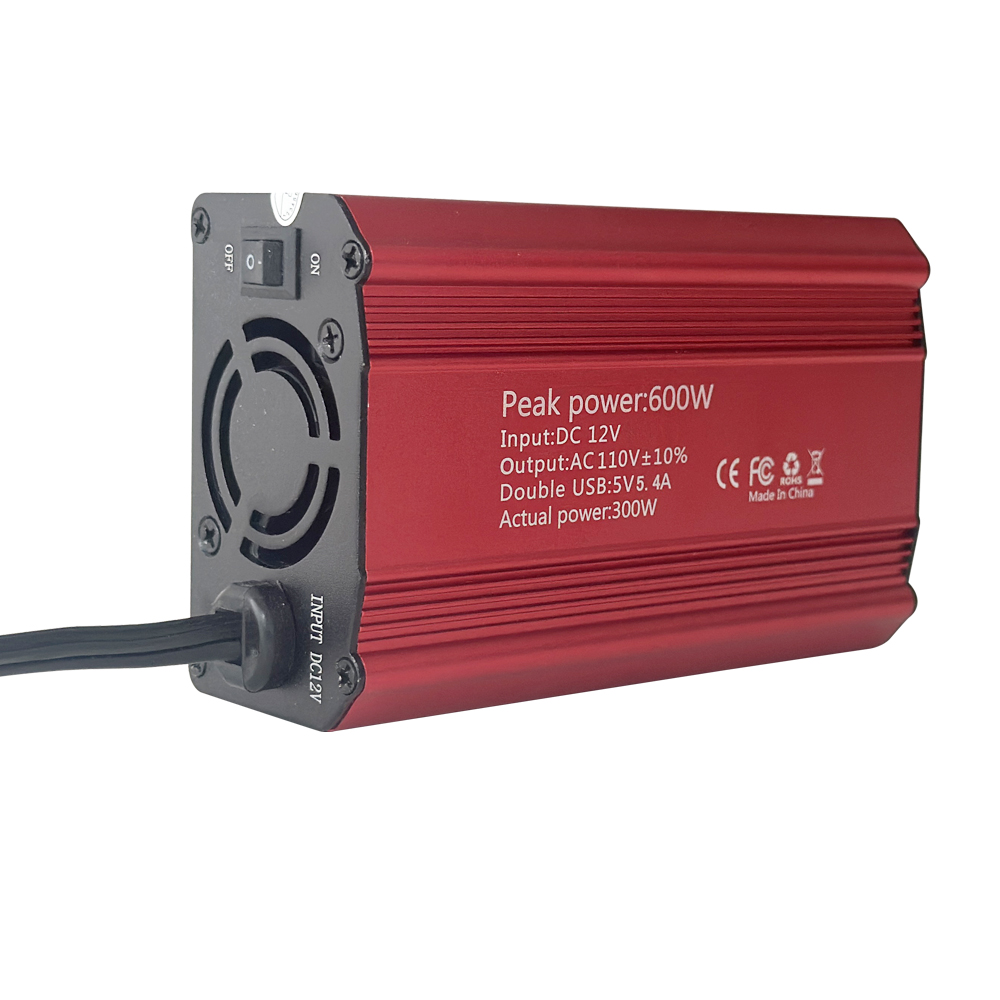 Universal Socket Car Power Inverter 300W 12V 220V Modified Sine Wave Converter Adapter for Laptop Phone USB Charging
