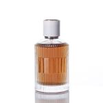 10ml100ml Slanted Shoulder Stripe Fine Spray Perfume Bottle Advanced Glass