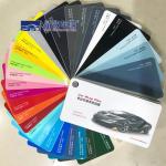 Waterproof Vehicle Car Wrap Sample Book Portable Chrome Material