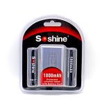 Soshine 18650 LiFePO4 3.2V Protected Battery :1800mAh