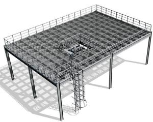 China Galvanized Steel Structure Platform Industrial Steel Platforms wholesale