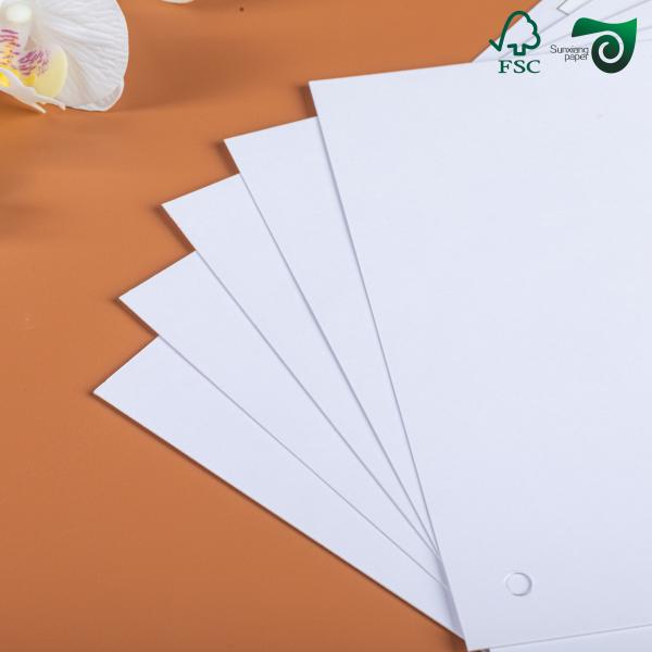 FSC 230g 250g White Water Absorbent Paper For Coaster Board Applications