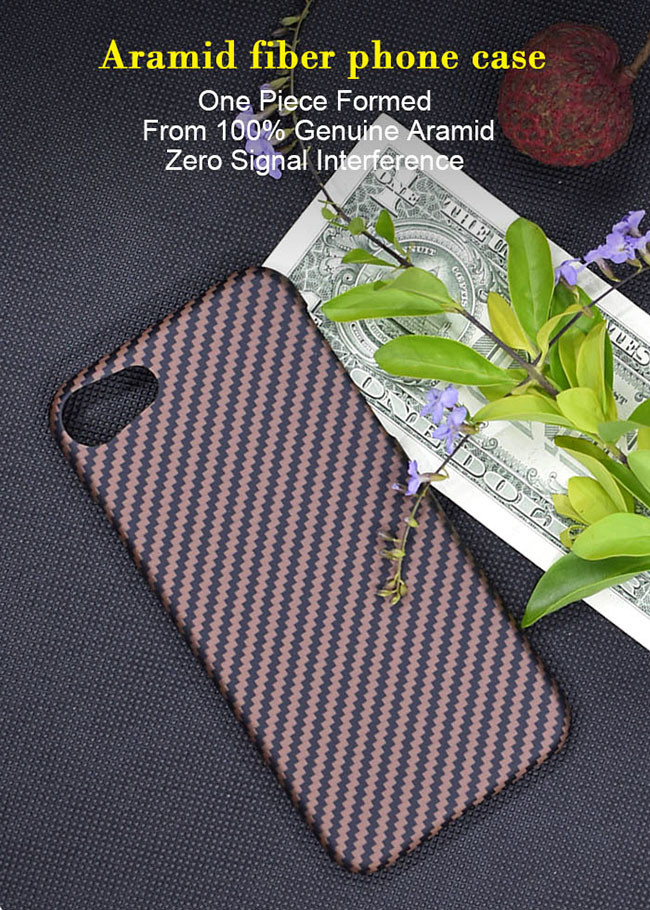 Slim And Sleek Design Aramid Fiber Phone Case For iPhone SE