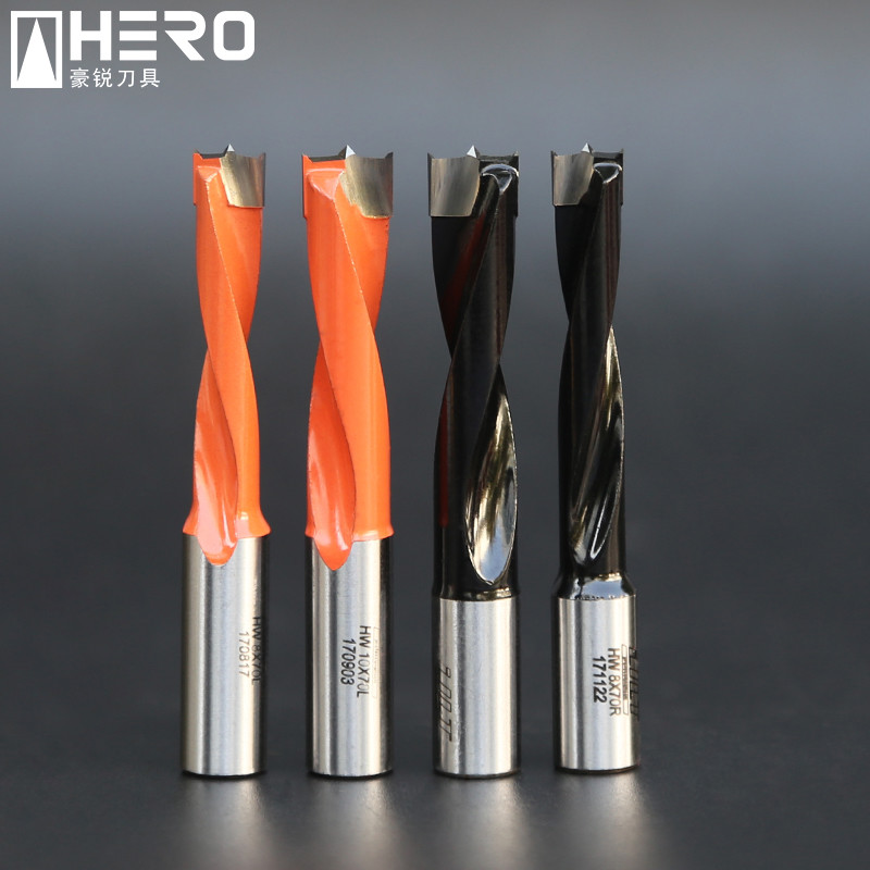 Smooth Finish Brad Point Drill Bits Edge Polished For Wood Precision Drilling