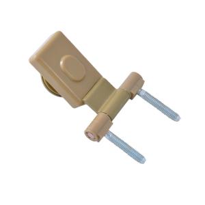 China ISO Heavy Duty Glass Shower Door Hinges Yellow Brown White Chrome wholesale