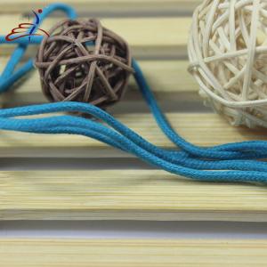 China 100% Cotton Custom Shoelace 120cm Colored Waxed Shoelaces wholesale