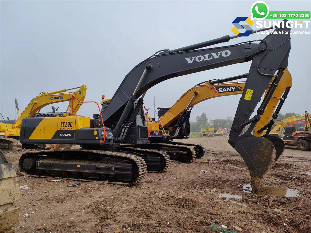 VOLVO Second Hand Excavator EC290 29Ton Used Wheel Excavator Digger