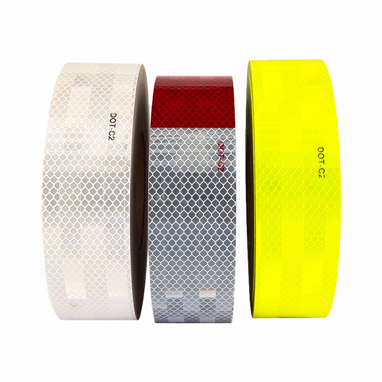 ECE104 SASO2913 Vehicle Conspicuity Markings Dot C2 Reflective Tape For Truck Safety