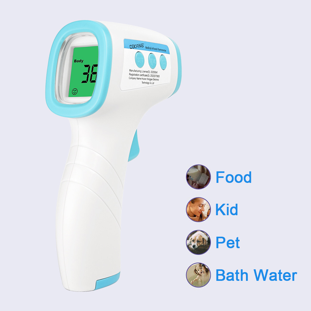 LCD Display Non-Contact Infrared Digital IR Forehead Thermometer