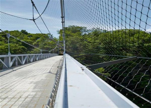 AISI304 Flexible Stainless Steel Cable Netting 2.0mm Railing Wire Mesh