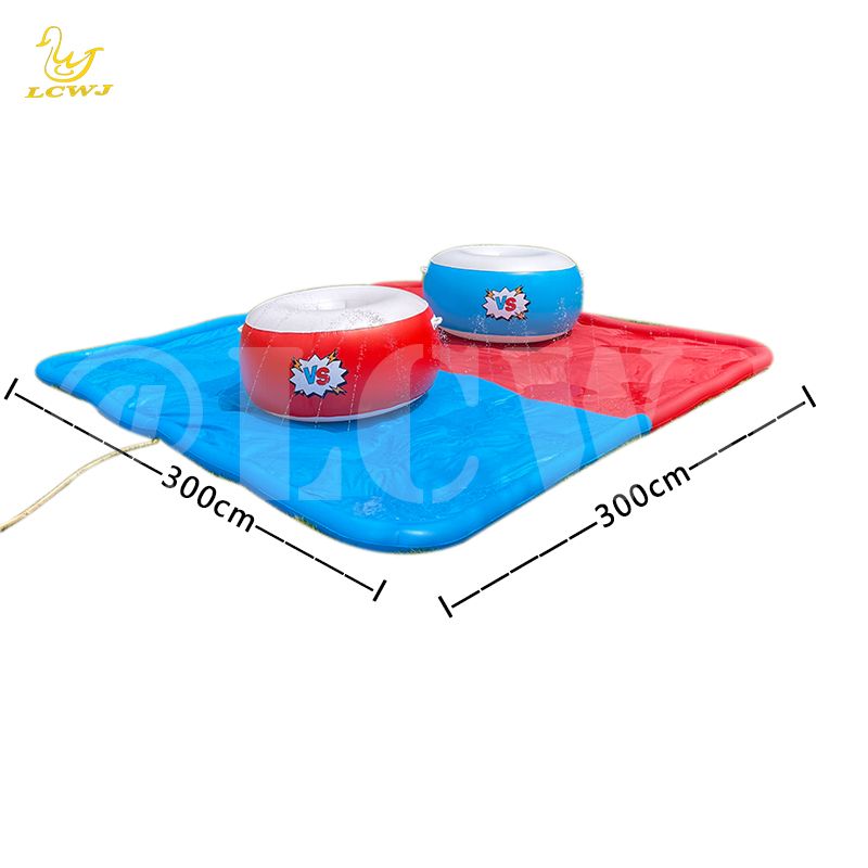 Outdoor Playset 120" Inflatable Body Sumo Bumper Balls For Adults With Kids Splash Pad