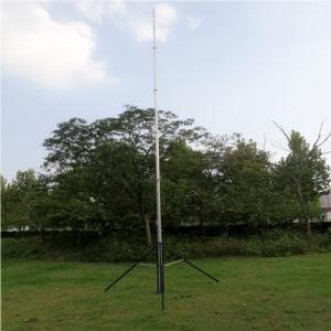 China 6063 Alu Manual Erect 60 Foot Telescopic Antenna Mast wholesale