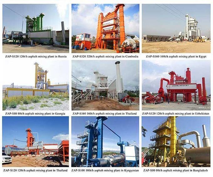 Energy Saving Batch Type Hot Mix Asphalt Plant