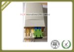 ABS Material Fiber Optic Tools , 2 Cores Fiber Optic Termination Box With SC APC