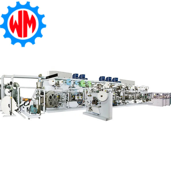 High Performance Full Servo Baby Diaper Production Line For Superior Manufacturi