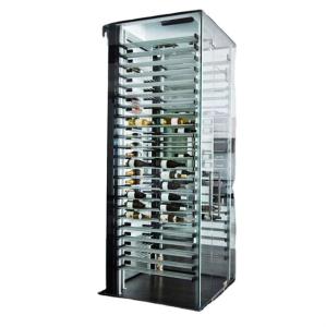 China Stable Hide A Bar Wine Cabinet 304 Stainless Steel Home Corner Wine Cabinet Bar wholesale