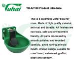 2.6L Livestock Water Bowl For Horse And Cow Animal Drinking Bowl