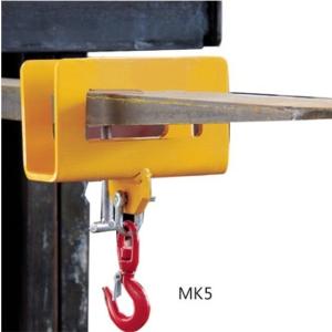 China MK5 Single Hole Fork Hook Capacity 500kg wholesale