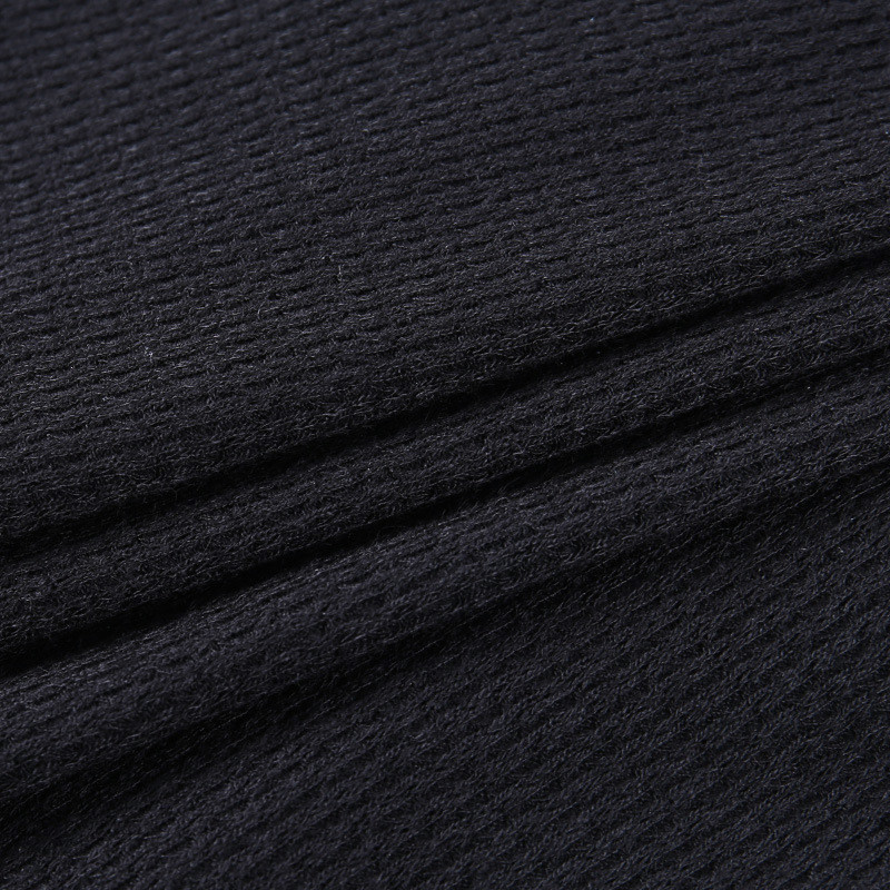 Autumn Halter Neck Sexy Black Long Sleeve Dress Backless Knitted