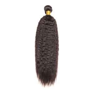 China Virgin Brazilian Hair Weave Extension Kinky Straight 100gram Bundle No Shedding No Tangling wholesale